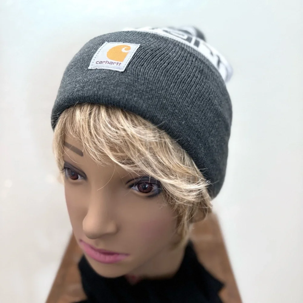 Carhartt Ribbed Cuff Knit Beanie OS Smaller Fitting Streetwear